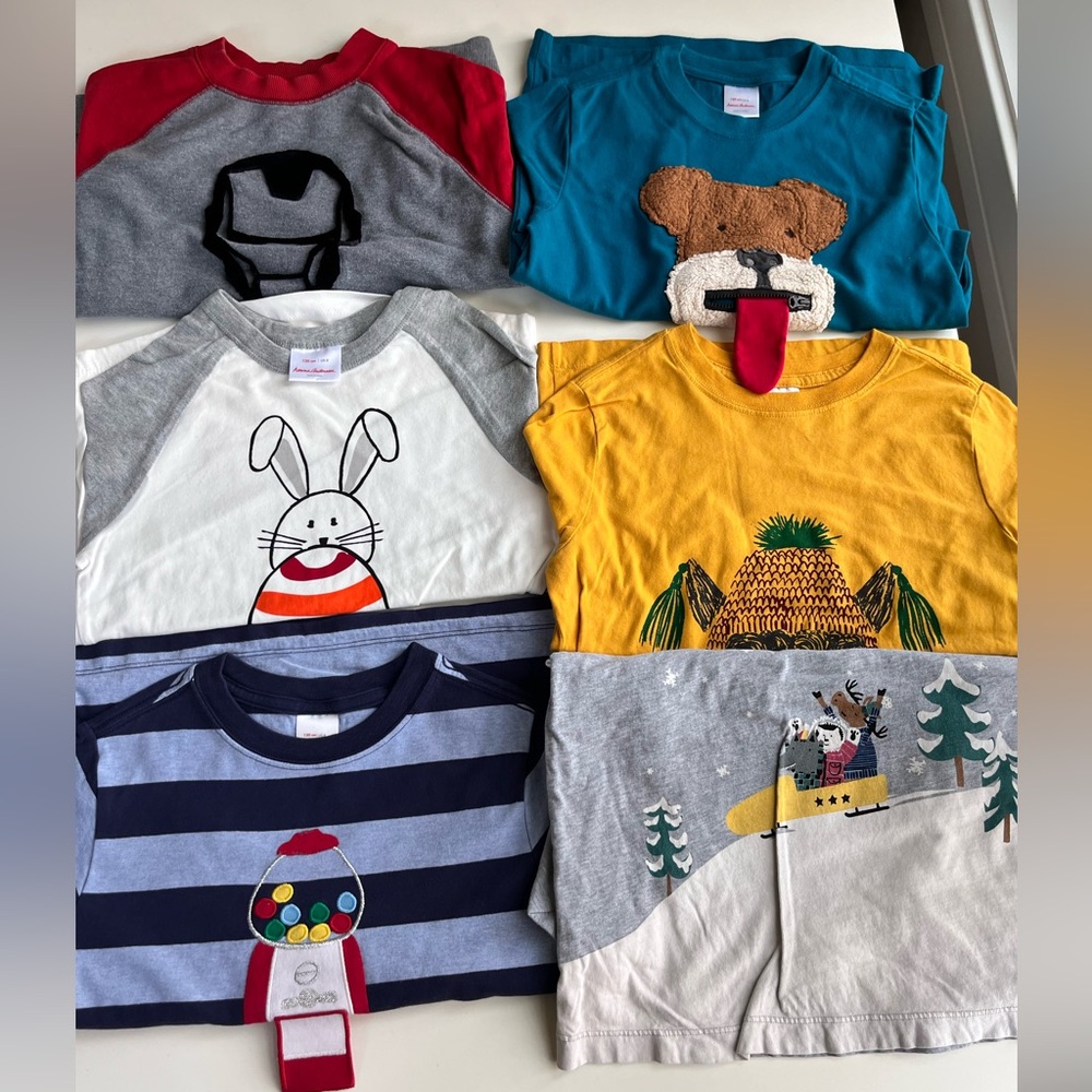 Set of Hanna Anderson shirts size 8